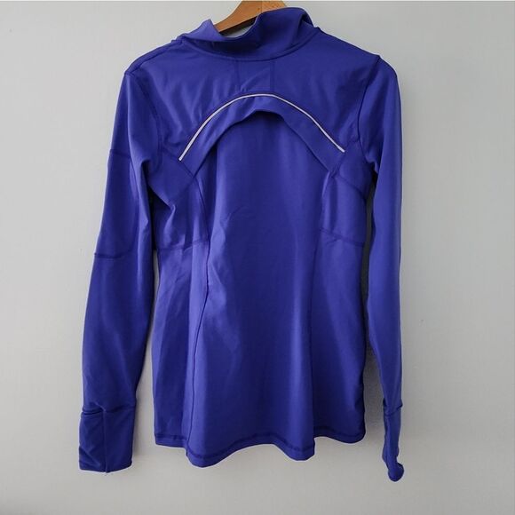 JOIA performance wear full zip  blue stretch UV protection moisture wicking new - Picture 2 of 12